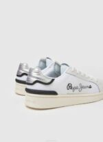 Pepe Jeans Milton mesh -yhdistelmälenkkarit naiset valkoinen TB00612 - Image 5