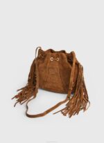Pepe Jeans mokkanahkainen ämpärilaukku naiset kameli TB00724 - Image 3