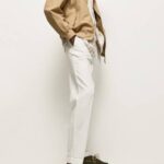 Pepe Jeans mokkanahkaiset venelenkkarit miehet khakin vihreä TB001192