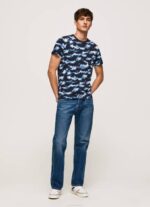 Pepe Jeans naamiointikuvioinen t-paita miehet utseva TB00922 - Image 2
