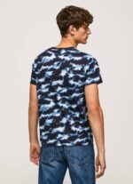 Pepe Jeans naamiointikuvioinen t-paita miehet utseva TB00922 - Image 4