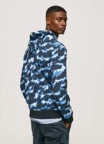Pepe Jeans naamiointiprinttipusero miehet valkoinen TB00879 - Image 4