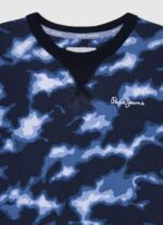 Pepe Jeans naamiointiprinttipusero poika dulwich TB001591 - Image 3