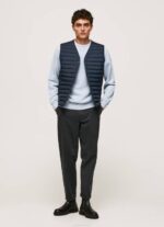 Pepe Jeans nappikiinnitys pehmustettu liivi miehet dulwich TB00845 - Image 2