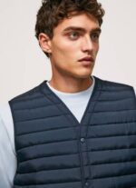Pepe Jeans nappikiinnitys pehmustettu liivi miehet dulwich TB00845 - Image 3