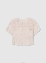 Pepe Jeans noelle virkattu pusero tyttö mousse TB001473 - Image 2