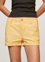 Pepe Jeans normaalikokoiset puuvillashortsit naiset paistaa TB00518 - Image 3
