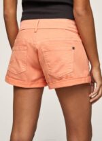 Pepe Jeans normaalikokoiset puuvillashortsit naiset persikka TB00526 - Image 5