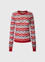 Pepe Jeans Normaalisti istuva siksak-paita naiset studio punainen TB00227 - Image 5