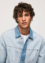 Pepe Jeans nurinpäin käännetty farkkutakki miehet denim TB00848 - Image 4