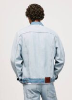 Pepe Jeans nurinpäin käännetty farkkutakki miehet denim TB00848 - Image 5
