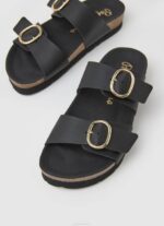 Pepe Jeans oban anatomiset sandaalit naiset musta TB00653 - Image 3