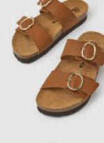 Pepe Jeans oban anatomiset sandaalit naiset rusketus TB00654 - Image 3