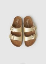 Pepe Jeans oban claic anatomiset sandaalit naiset kultainen TB00674 - Image 2