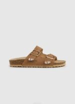 Pepe Jeans oban etnic nahka sandaalit naiset tupakka TB00673