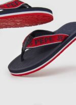 Pepe Jeans off beach beach varvastossut poika laivasto TB001555 - Image 3