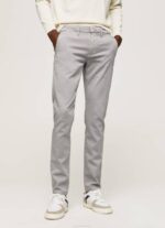Pepe Jeans ohuet james chino -housut miehet argentti TB001110 - Image 2