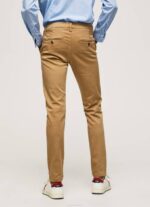 Pepe Jeans ohuet james chino -housut miehet kameli TB001098 - Image 4