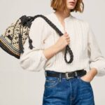 Pepe Jeans olki ämpäripussi naiset musta TB00719