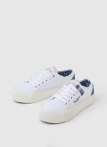 Pepe Jeans ottis sun platform tennarit naiset valkoinen TB00608 - Image 3