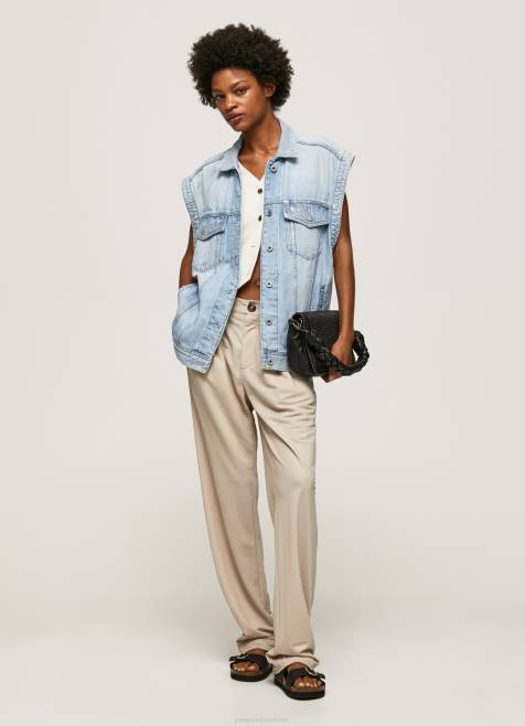 Pepe Jeans oversized fit denim-liivi naiset denim TB00131 - Image 2