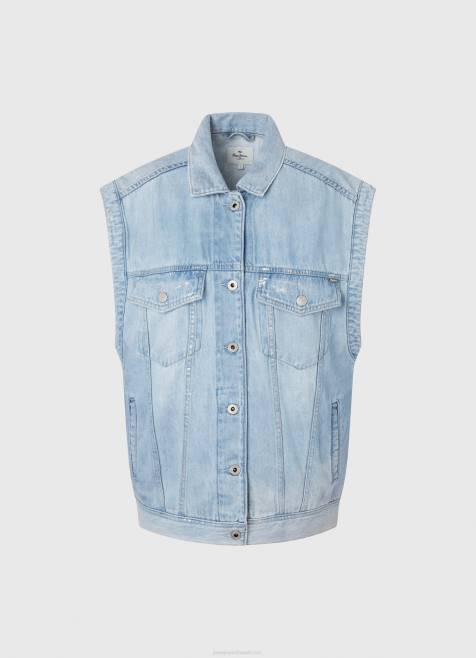 Pepe Jeans oversized fit denim-liivi naiset denim TB00131 - Image 5