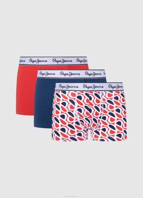 Pepe Jeans p print tk 3-pack boxers miehet dulwich TB001155 - Image 3