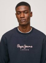 Pepe Jeans painettu logo puuvillapusero miehet dulwich TB00884 - Image 3