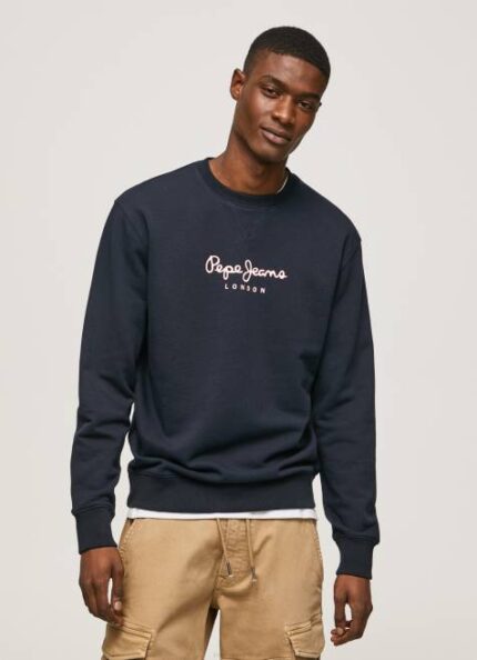 Pepe Jeans painettu logo puuvillapusero miehet dulwich TB00884