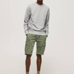 Pepe Jeans painettu logo puuvillapusero miehet harmaa marli TB00895