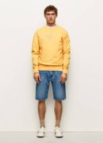 Pepe Jeans painettu logo puuvillapusero miehet paistaa TB00888 - Image 2