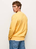 Pepe Jeans painettu logo puuvillapusero miehet paistaa TB00888 - Image 4