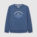Pepe Jeans painettu logo puuvillapusero poika utseva TB001593