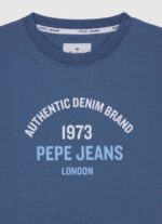 Pepe Jeans painettu logo puuvillapusero poika utseva TB001593 - Image 3