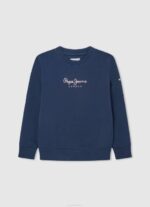 Pepe Jeans painettu logo puuvillapusero poika utseva TB001593 - Image 4