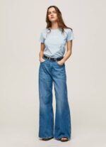 Pepe Jeans painettu t-paita naiset lahti TB00382 - Image 2