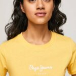 Pepe Jeans painettu t-paita naiset paistaa TB00454