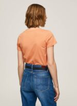 Pepe Jeans painettu t-paita naiset persikka TB00455 - Image 4