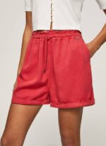 Pepe Jeans paperipussiin sopivat shortsit naiset studio punainen TB00533 - Image 3