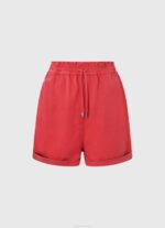 Pepe Jeans paperipussiin sopivat shortsit naiset studio punainen TB00533 - Image 5