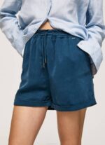 Pepe Jeans paperipussiin sopivat shortsit naiset valtameri TB00507 - Image 3
