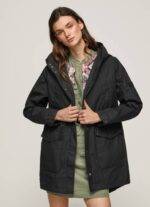 Pepe Jeans parka sisätakilla naiset musta TB00139 - Image 2