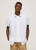 Pepe Jeans Parker lyhythihainen paita miehet valkaisu sininen TB001054