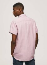 Pepe Jeans Parker lyhythihainen paita miehet valkaisuaine pinkki TB001058 - Image 4