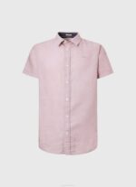 Pepe Jeans Parker lyhythihainen paita miehet valkaisuaine pinkki TB001058 - Image 5