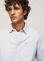 Pepe Jeans Parker pitkähihainen paita miehet valkaisu sininen TB001071 - Image 4