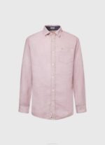 Pepe Jeans Parker pitkähihainen paita miehet valkaisuaine pinkki TB001051 - Image 5