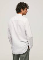 Pepe Jeans Parker pitkähihainen paita miehet valkoinen TB001073 - Image 4