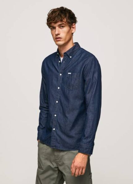 Pepe Jeans parton denim paita miehet denim TB001035