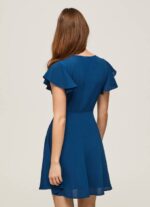 Pepe Jeans patrizia ristikkokaulus mekko naiset valtameri TB00197 - Image 4